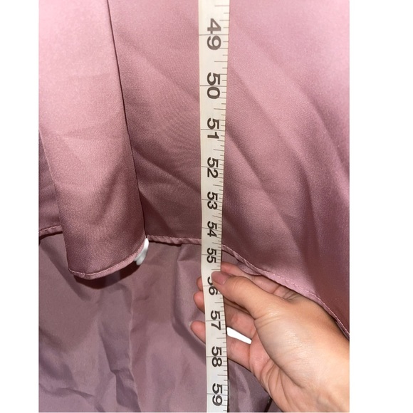 Vera Wang White “Quartz” Halter David’s Bridal VW360214 Bridesmaid Dress - 2 - Picture 15 of 16